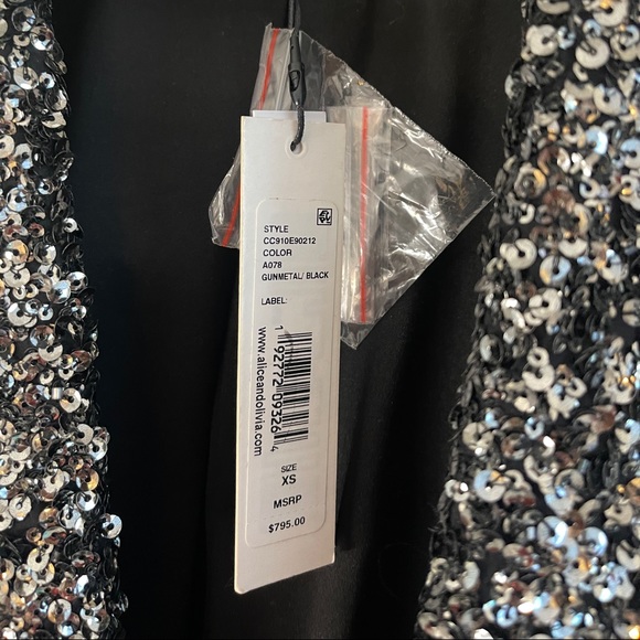 Alice + Olivia Sequin Blazer - Picture 3 of 4